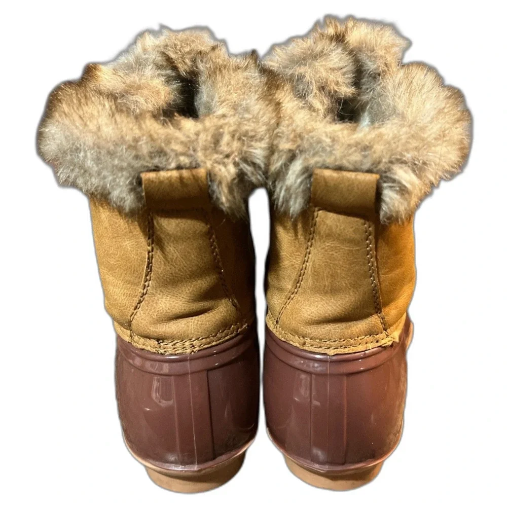 Frogg Toggs DriDucks Bailey Duck Boots Womens 9 Waterproof Fur Lined Snow